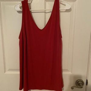 COPY - Torrid size 1 dark rusty rose color tunic